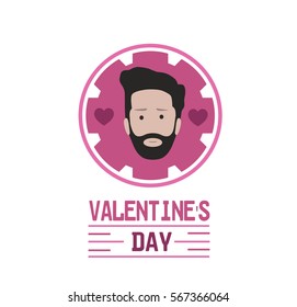 Valentine's day logo
