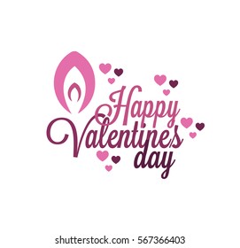 Valentine's day logo