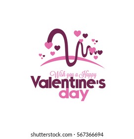 Valentine's day logo 