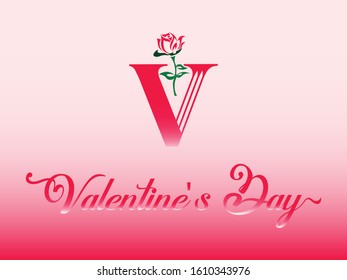 Valentines day logo business template vector icon