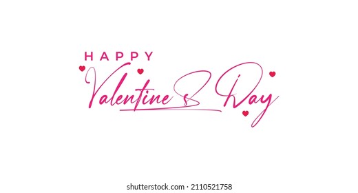 Valentines Day Logo Design Template
