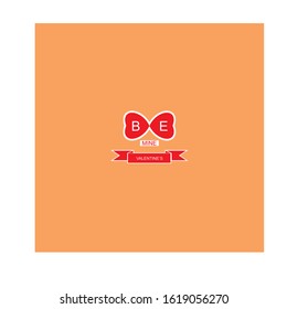 VALENTINE'S DAY logo, silhoutte for poster,illustrations vector