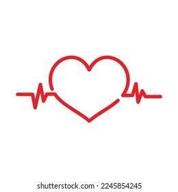 Valentines day logo vector illustration design