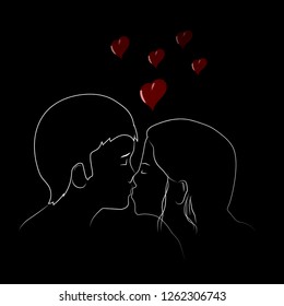 Valentine's Day. Love