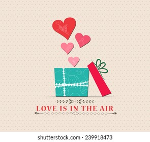 Valentine's Day love is in the air with open gift