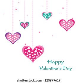 Valentines Day, Love Background. EPS 10.