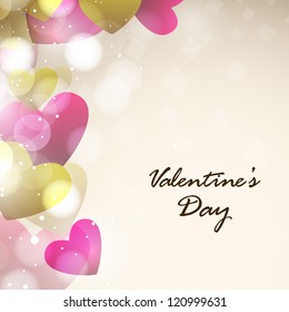 Valentines Day, Love Background. EPS 10.