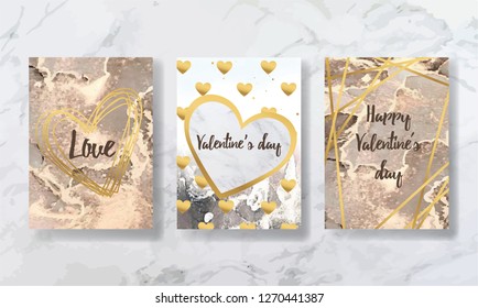 
Valentine's Day, love. background texture luxury liquid marble and gold. for business cards, flyers, flyer, banner, website, paper printing. trend vector