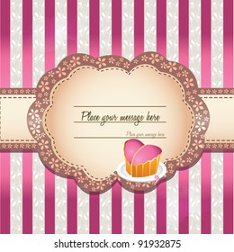 Valentines day - Love Cake Label
