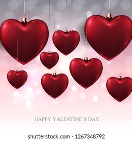 Valentine's Day Love and Feelings Sale Background Design. Vector illustration EPS10