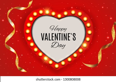 Valentine's Day Love and Feelings Sale Background Design. Vector illustration EPS10