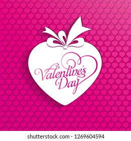 Valentine's Day Love Pink Heart