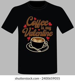 Valentines Day Love Print T-shirts,