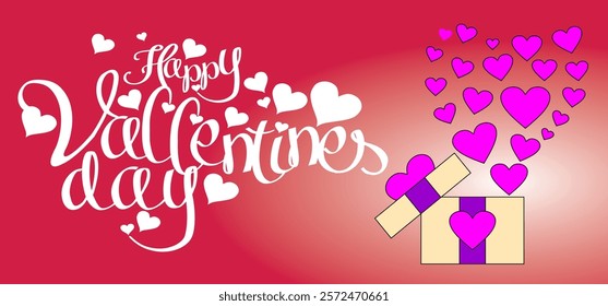 Valentine's Day Love Quality. Round Design Happy Vector Insignia Valentine's Day Badge Seal.