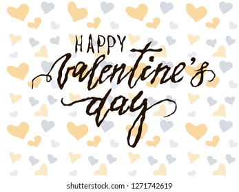 valentine's day love romantic happy gift card print heart 