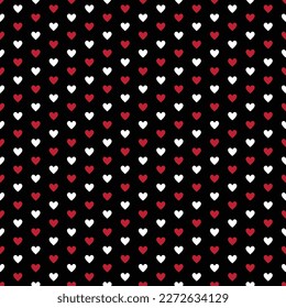Patrón de amor sin foco de San Valentín - Diseño de repetición de tema de San Valentín festivo