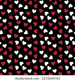 Valentine's Day Love Seamless Pattern - Festive Valentine theme repeating pattern design
