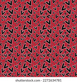 Valentine's Day Love Seamless Pattern - Festive Valentine theme repeating pattern design