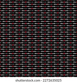 Valentinstag Love Seamless Pattern - festes Valentinthema Wiederholen Muster Design-Design