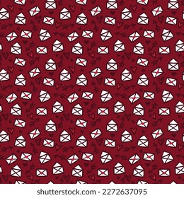 Valentine's Day Love Seamless Pattern - Festive Valentine theme repeating pattern design