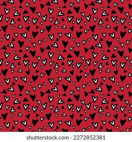 Valentine's Day Love Seamless Pattern - Festive Valentine theme repeating pattern design