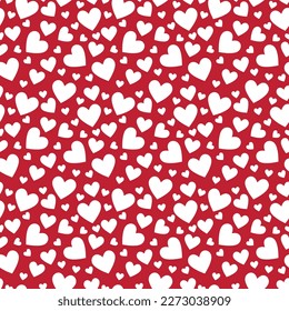 Valentine's Day Love Seamless Pattern - Festive Valentine theme repeating pattern design