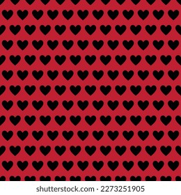Patrón de amor sin foco de San Valentín - Diseño de repetición de tema de San Valentín festivo