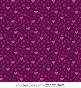 Valentinstag Love Seamless Pattern - festes Valentinthema Wiederholen Muster Design-Design