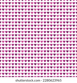 Valentine's Day Love Seamless Pattern - Festive Valentine theme repeating pattern design