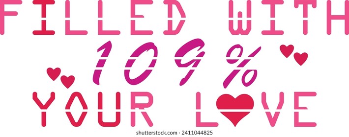 Valentine's Day of Love themed Shirt Design Perfect For Lovers All Love themed color contrast