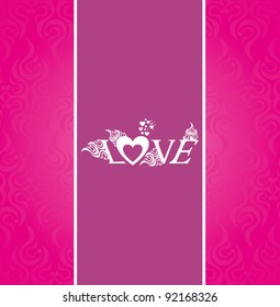 Valentine's Day love vector