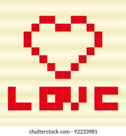 Valentine's Day love vector