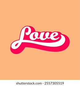 The "Valentine's Day Love" vector design is a vibrant and heartfelt illustration that captures the spirit of romance and affection.