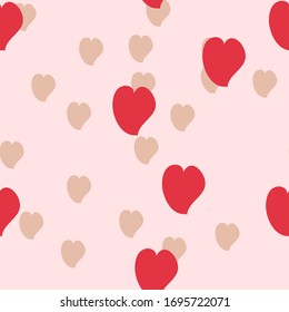 Valentines Day Love Vector Seamless
