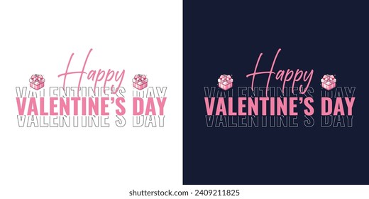 Valentine's day lovely t shirt design. 