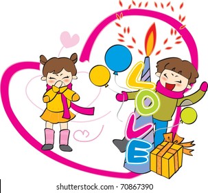 Valentine's Day and Lovers
