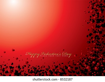 Valentines day lovers background with room to add your own text