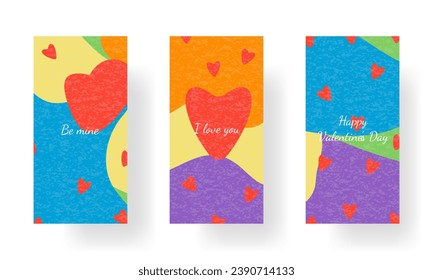 Valentine's day. Day of mutual love of loving hearts.
