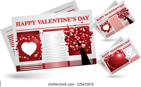 Valentine's Day newspaper