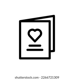 Valentine's Day, Outline, Romantic, Gift, Present, Romance, Flat Icon Logo Illustration Vector Isolated. Suitable for Web Design, Logo, App. 

