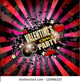 Valentine's Day Party Flyer