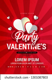 Valentines Day Party Flyer