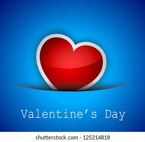 Valentine's Day party invitation flyer background with love themed elements. Ideal for cover or posters.
