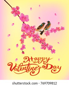 Valentines Day Party Poster Design. Template of invitat
