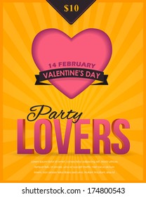 Valentine's Day Party Template