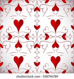 Valentines day pattern