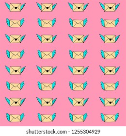 Valentines Day Pattern Color Pink