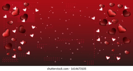 Valentine's day pattern for February 14
