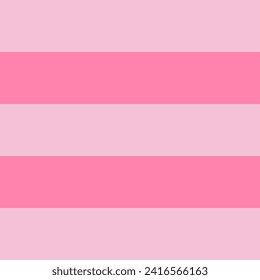 Valentines day pattern of repetitive horizontal strips of pink and white color. Pink and white horizontal stripes background. Seamless texture background. Vector illustration