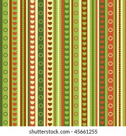 valentine's day pattern, seamless, vector